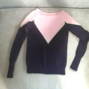 Princess Vera Wang sweater maroon/gold/pink